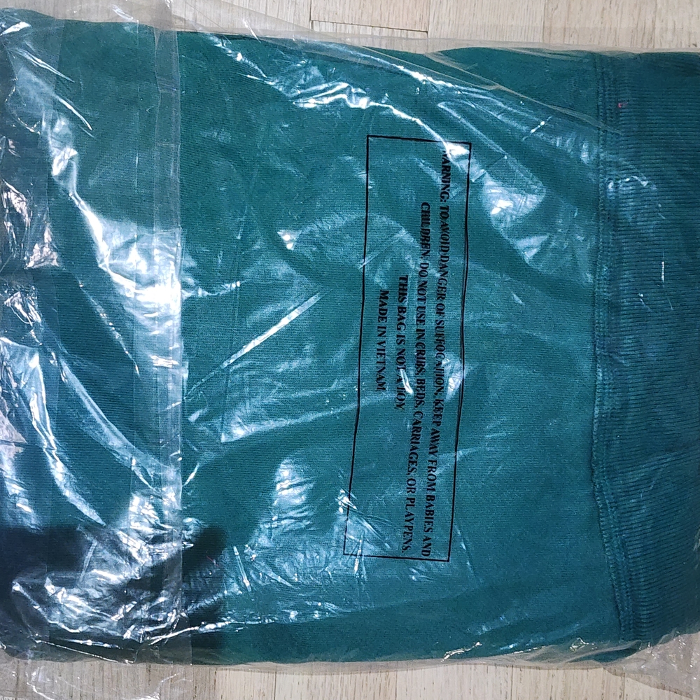 Free People We The Free Hoodie with Drawstrings Green M NWT - Picture 6 of 6